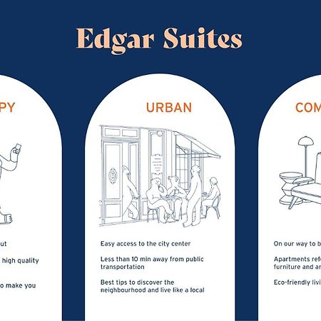 Edgar Suites Auteuil - Le Marois Parigi Esterno foto